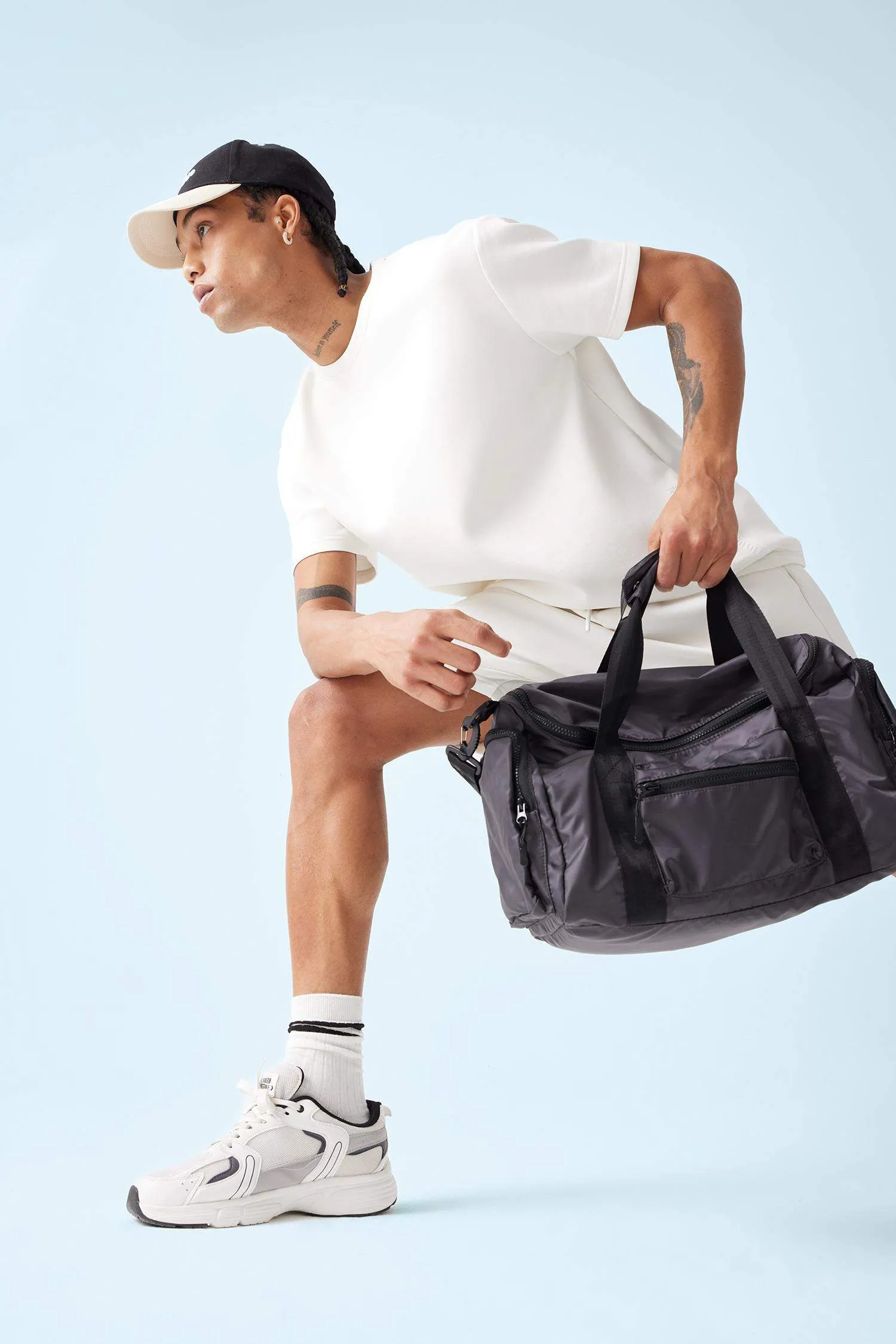 Men's Twill Sports And Travel Bag