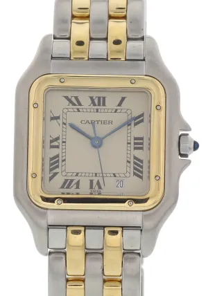 Midsize Cartier Panthere 18K Yellow Gold & Stainless Steel 187949