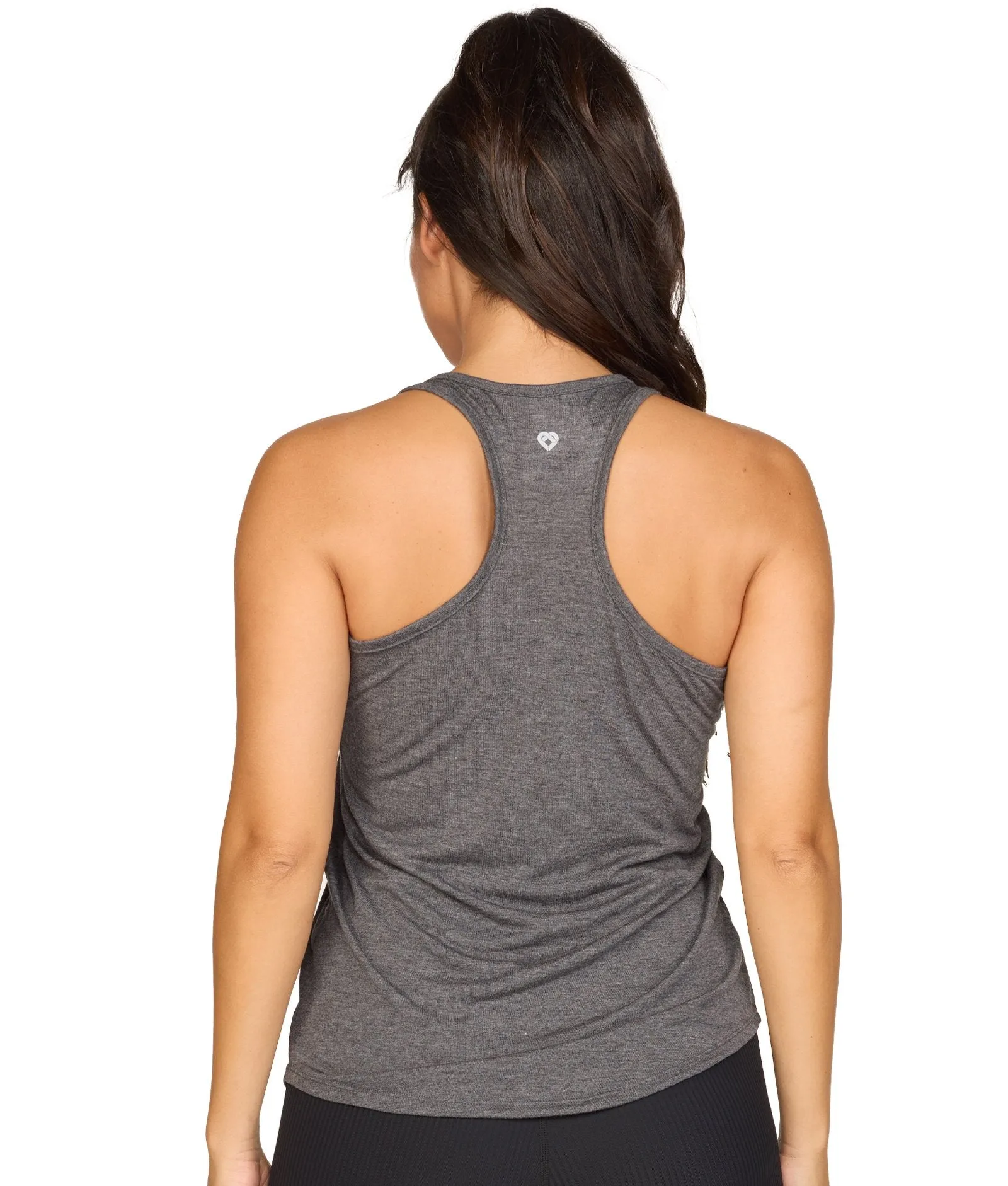 Mila Racerback Heather Tank