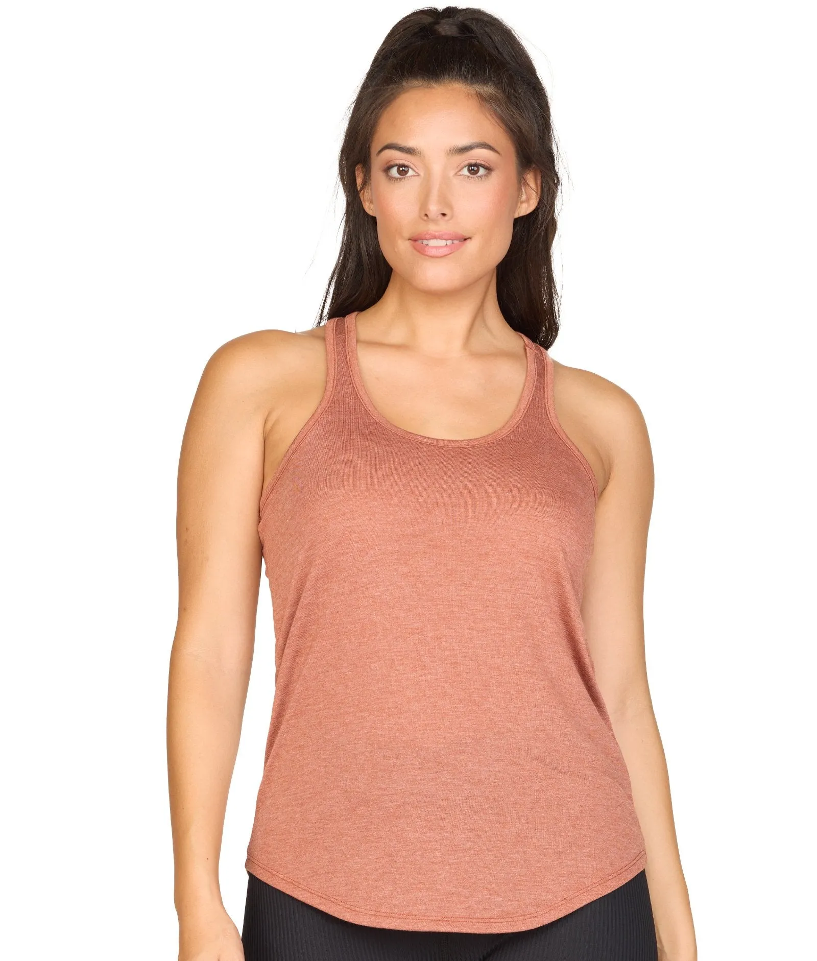 Mila Racerback Heather Tank