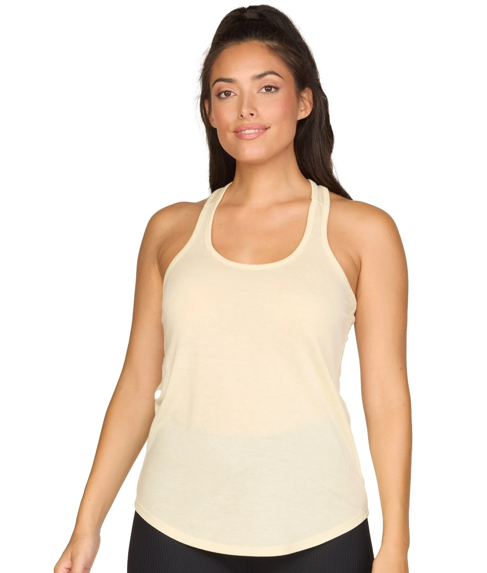 Mila Racerback Heather Tank