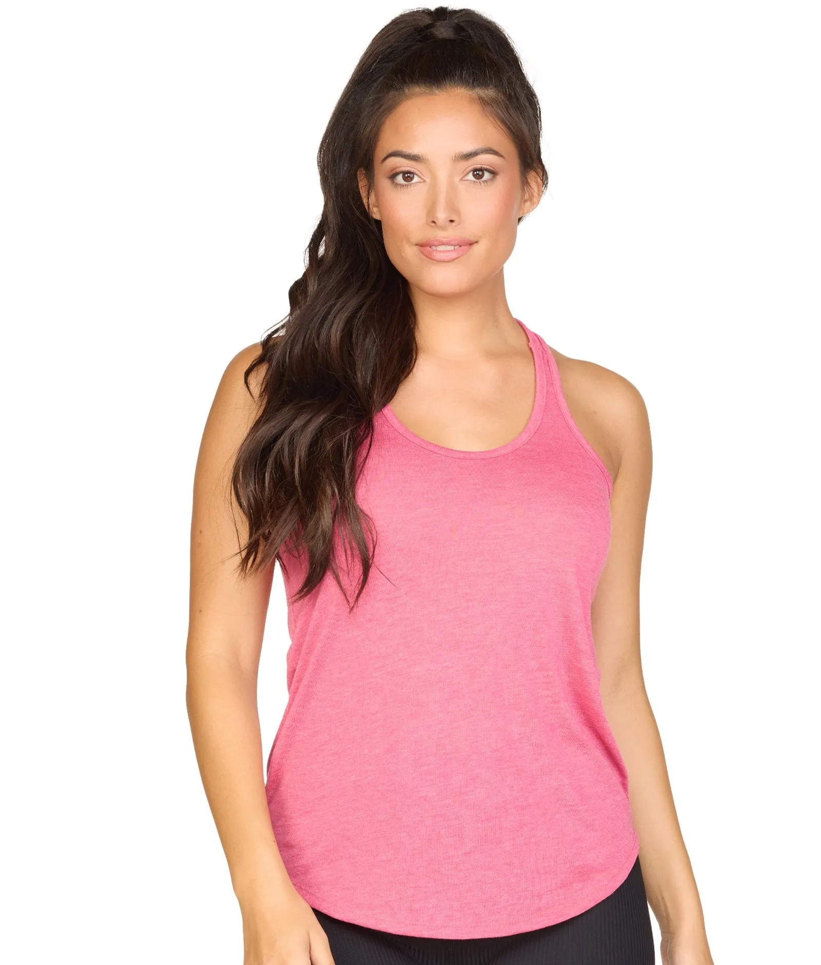 Mila Racerback Heather Tank