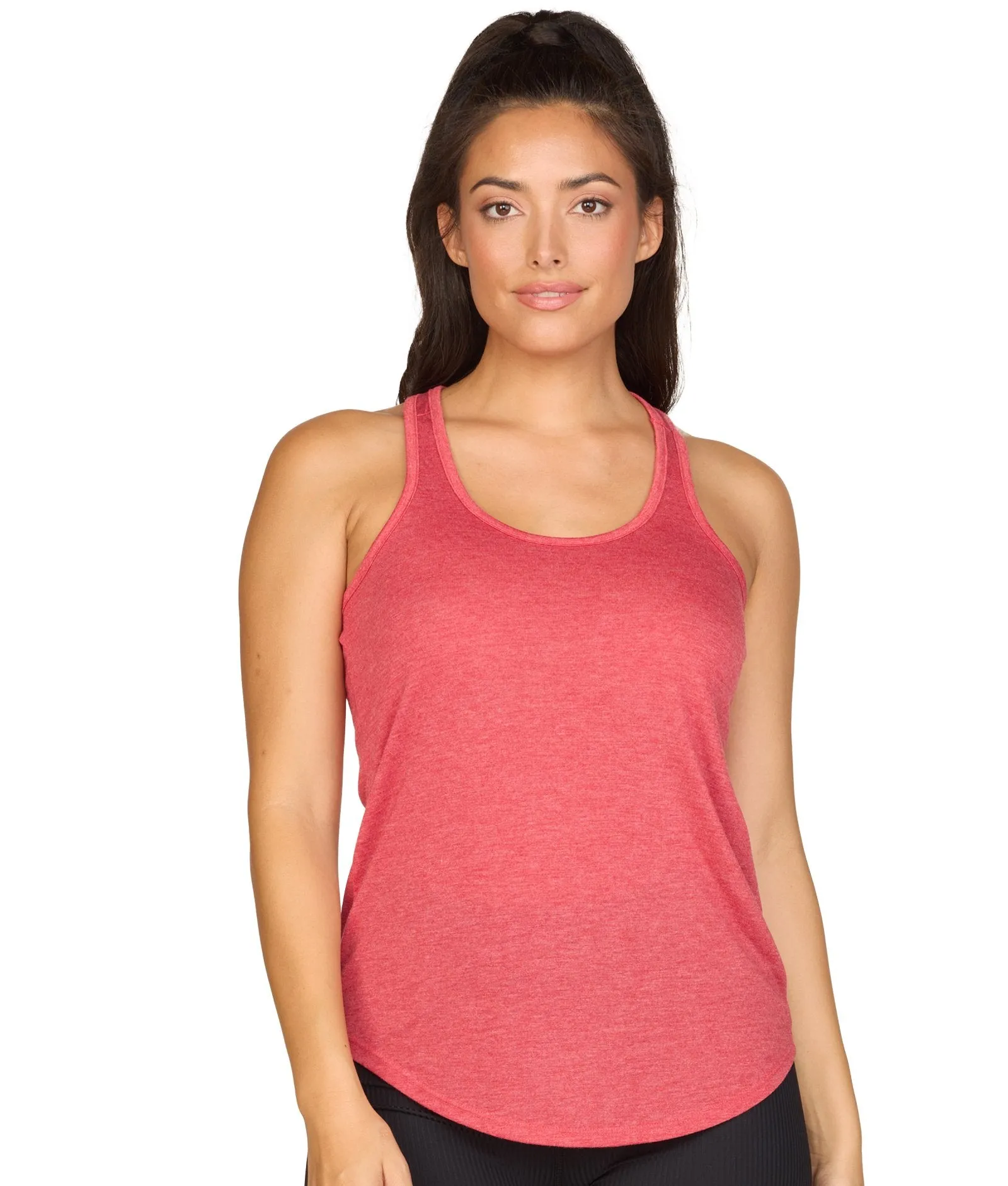 Mila Racerback Heather Tank