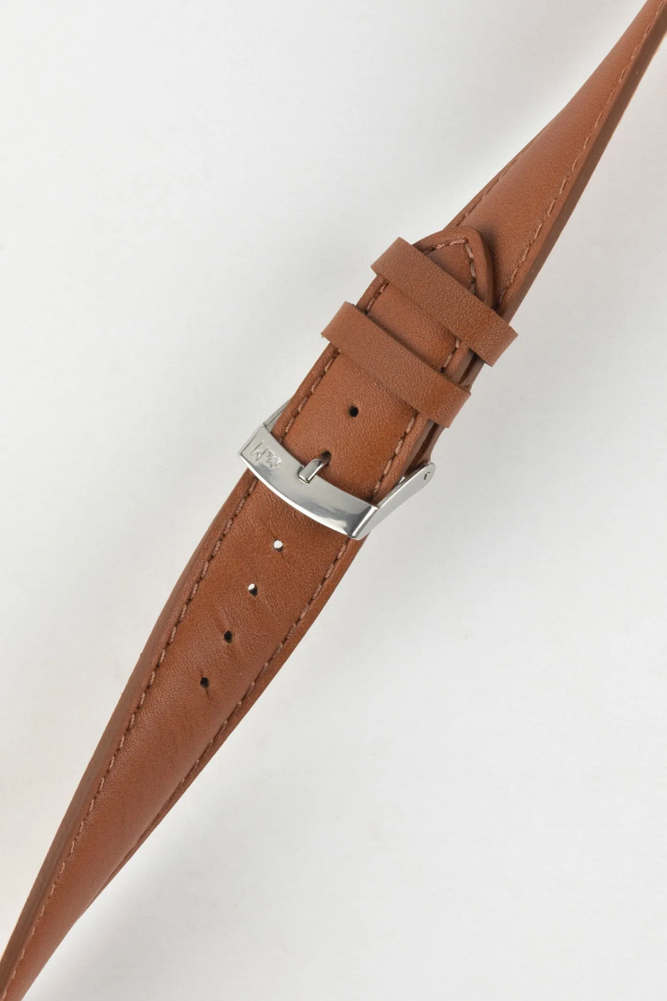 Morellato GRAFIC Calfskin Leather Performance Watch Strap in GOLD BROWN
