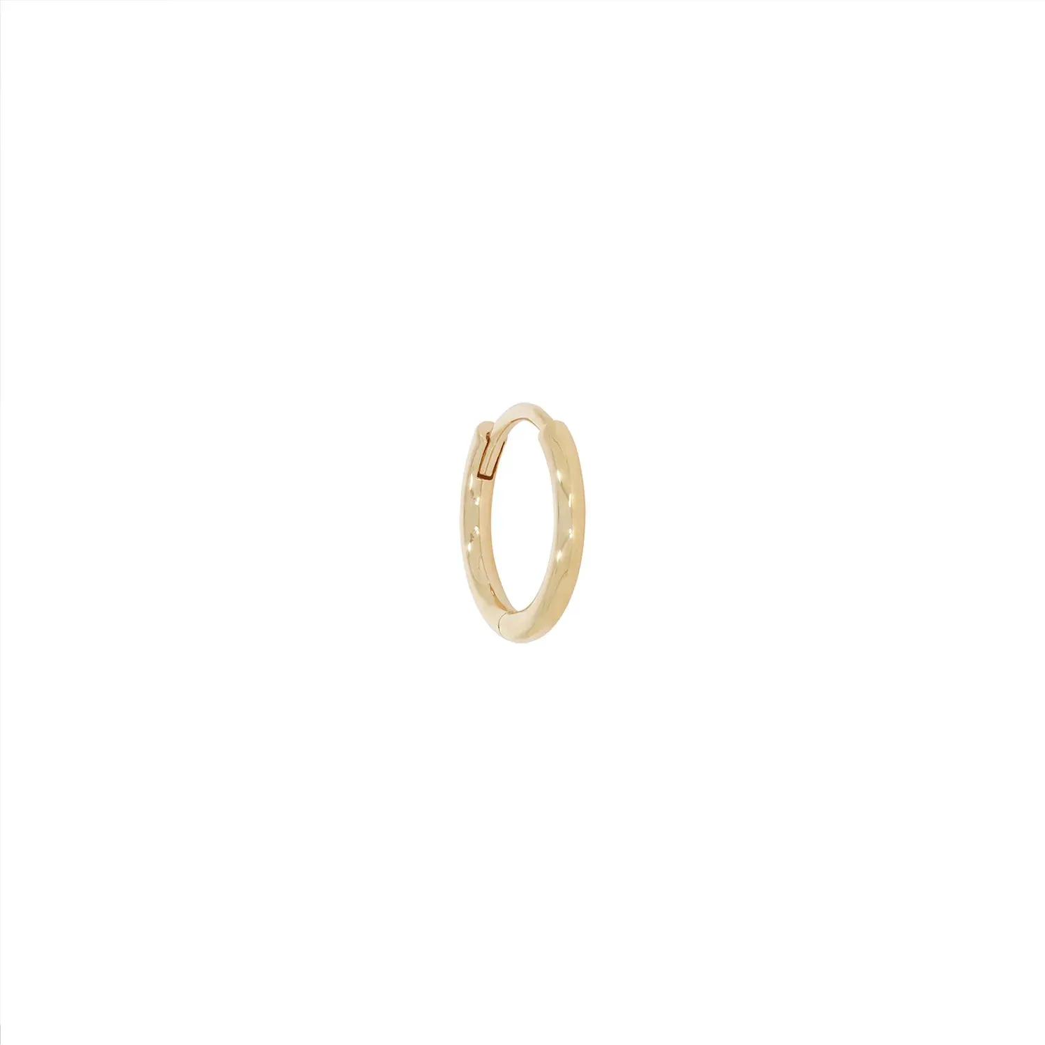 métier / round clicker hoop earring - single