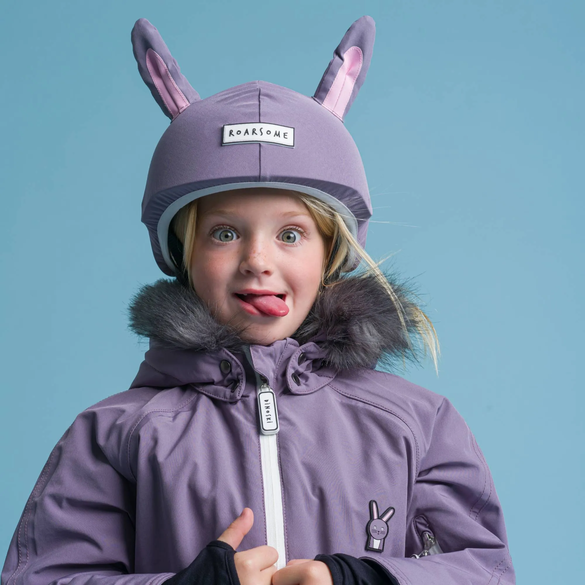 Nachhaltige Helm Cover aus recycelten Flaschen