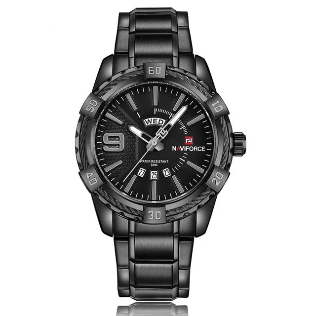 Naviforce Men's Luxury Sports Quartz Watch
