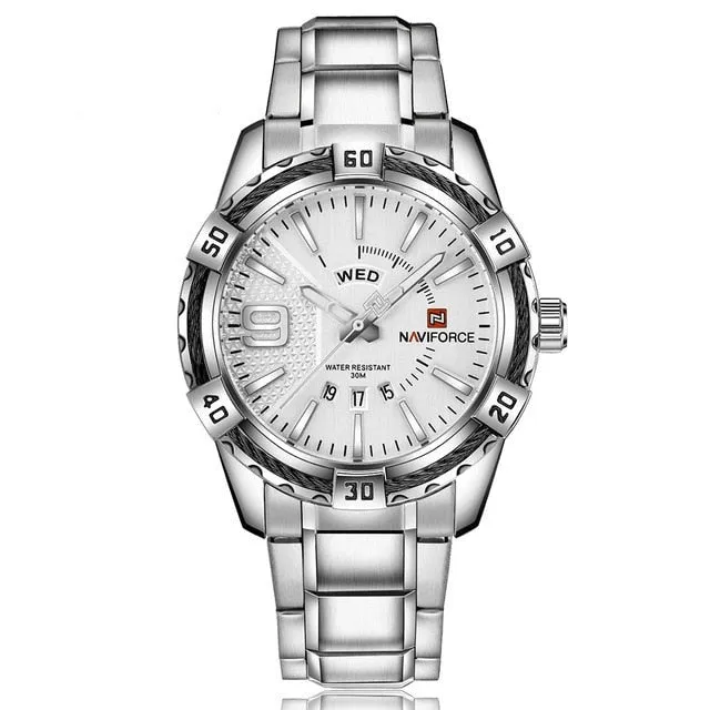Naviforce Men's Luxury Sports Quartz Watch