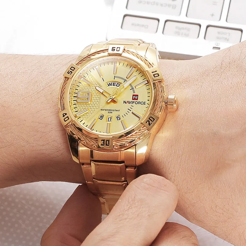 Naviforce Men's Luxury Sports Quartz Watch
