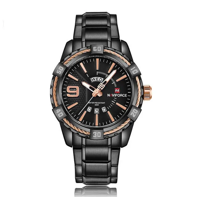 Naviforce Men's Luxury Sports Quartz Watch