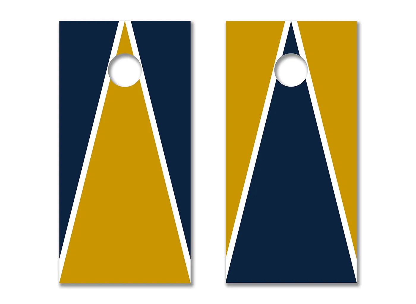 Navy and Gold