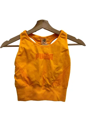 Neon Orange Racerback Sports Bra
