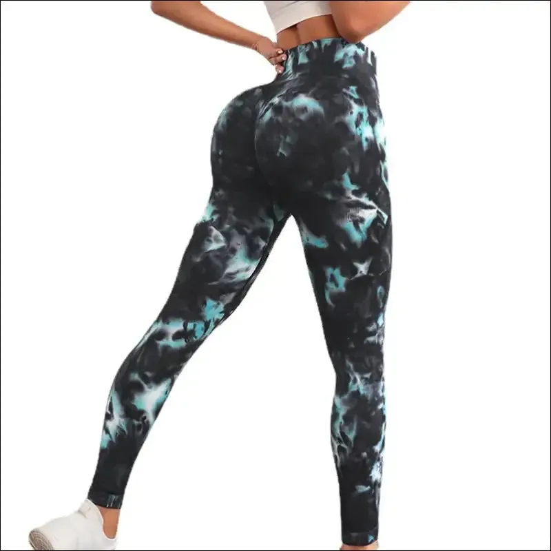 New 3d printed seamless leggings for women - high waist, fitness push up gym tights