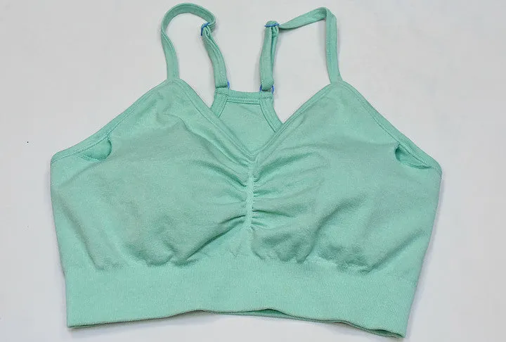 New Seamless Sports Bra And High Waisted Leggings Gym Sets