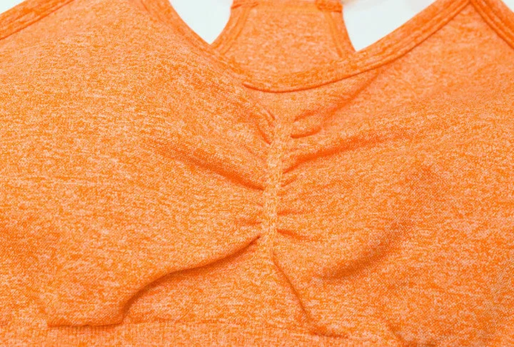 New Seamless Sports Bra And High Waisted Leggings Gym Sets