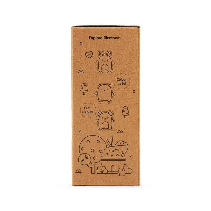 Noodoll Stainless Steel Bottle - Ricecarrot Rabbit - Pink
