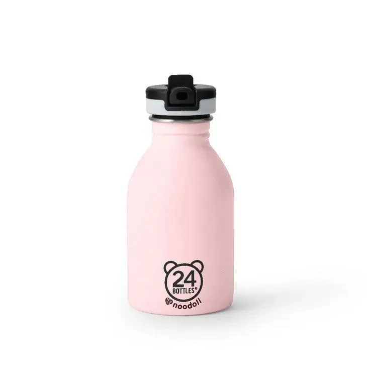 Noodoll Stainless Steel Bottle - Ricecarrot Rabbit - Pink