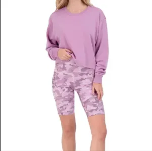 NWT 90 Degree By Reflex Activewear Set in Mauve/Camo