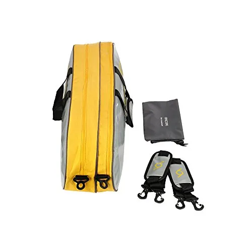 One O One - Xhale Collection Double Grey - Badminton/Tennis Kitbag