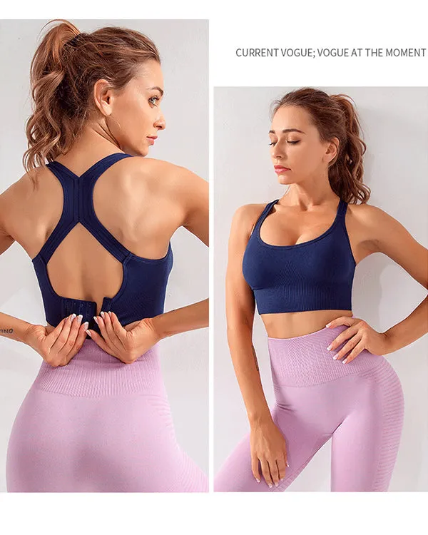 Open Back Adjustable Sports Bras