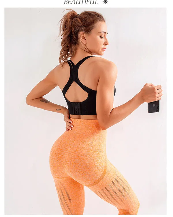 Open Back Adjustable Sports Bras