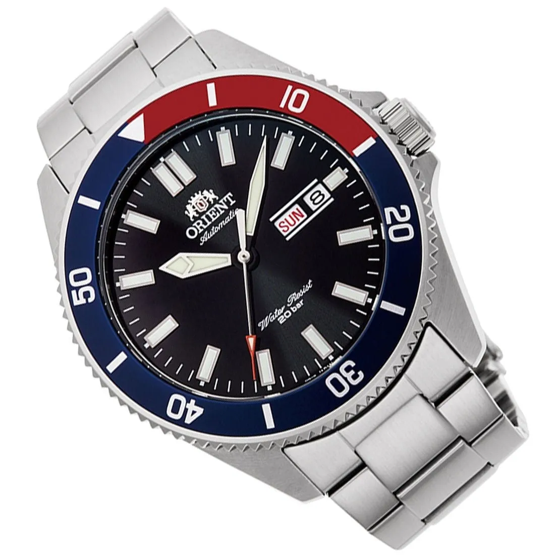 Orient RA-AA0912B RA-AA0912B19B Mechanical Pepsi Bezel Mens Sports Watch
