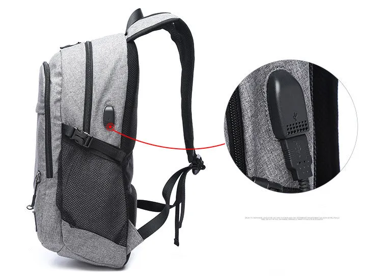 Outdoor Men's Sports Gym Bags / Basketball Soccer Football