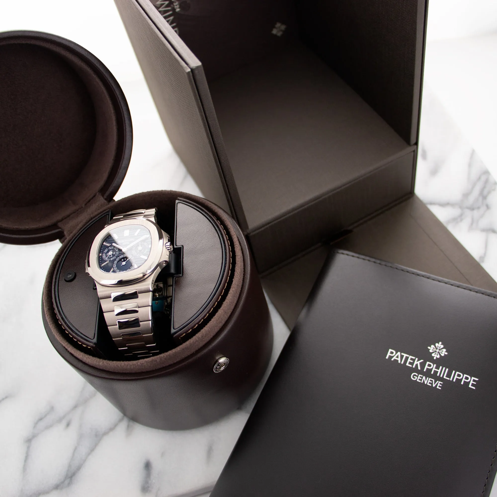 Patek Philippe White Gold Nautilus Perpetual Calendar Watch Ref. 5740