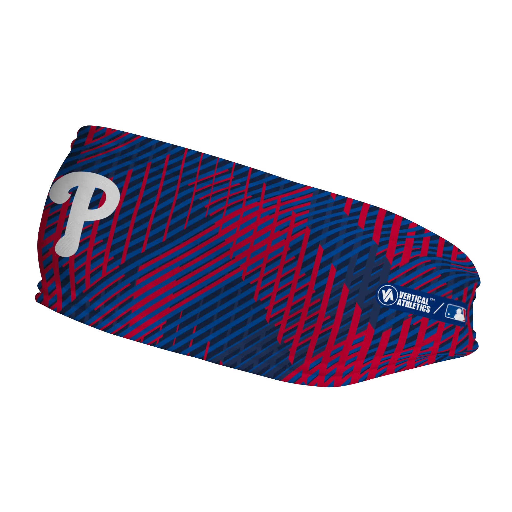 Phillies Fleece Headband: Sport Plaid