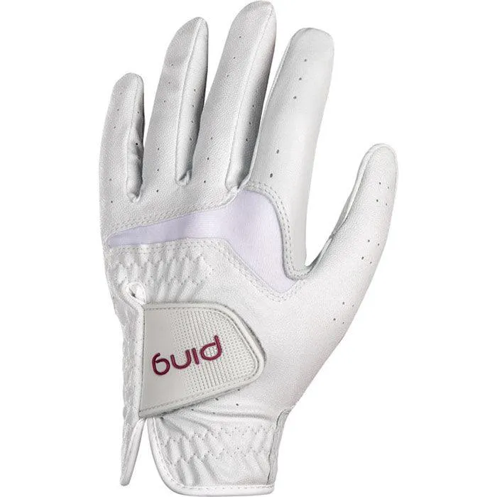 PING Ladies Sport Glove XL White LH