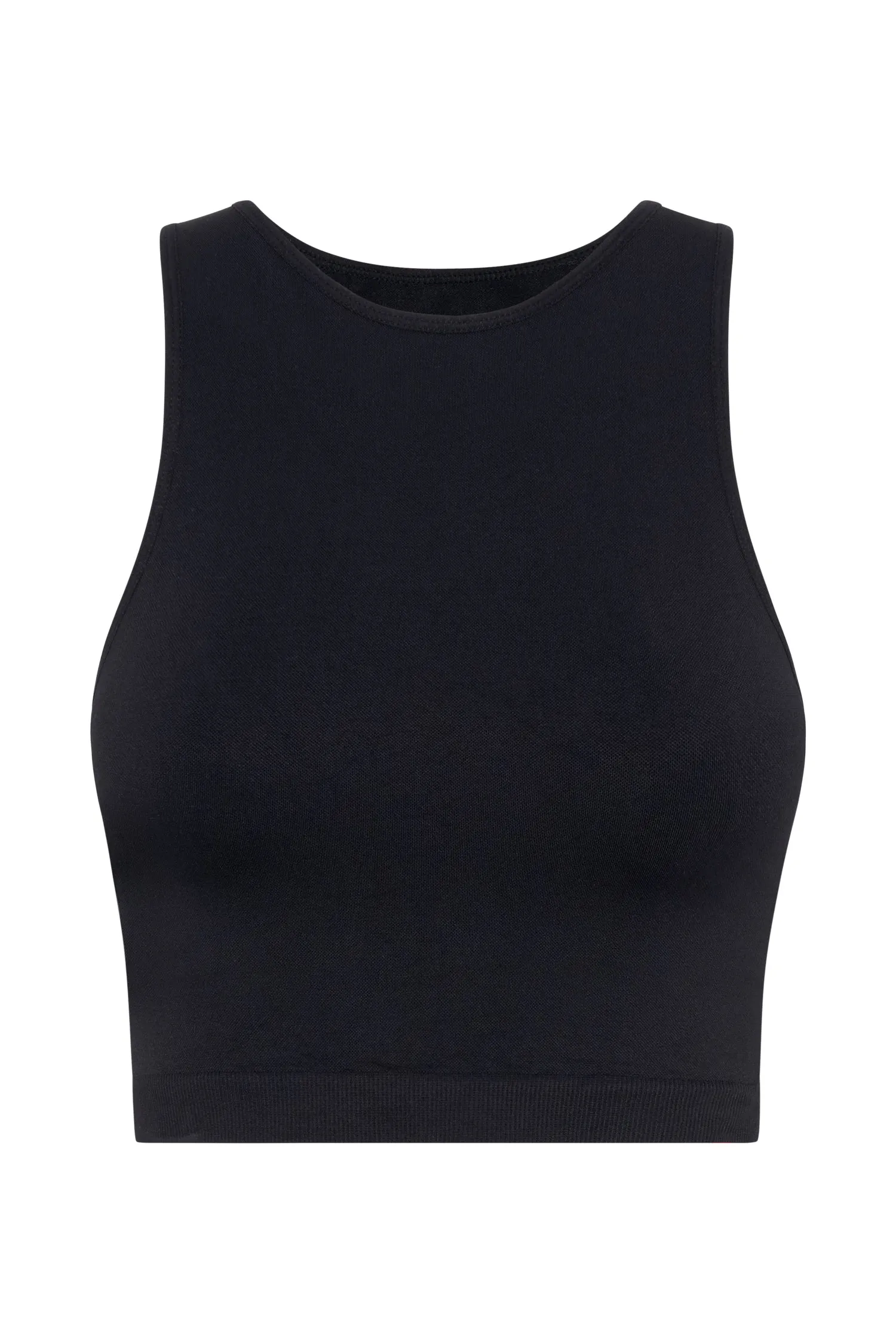 Pippa Racer Tank Top - Black