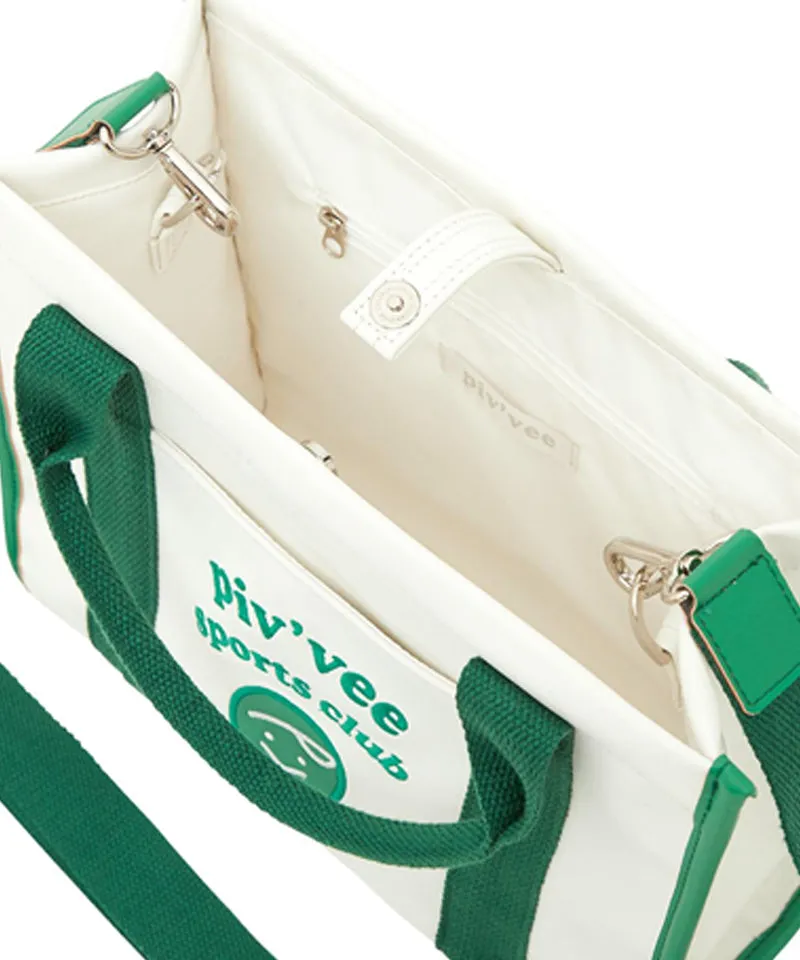 PIV'VEE Sports Club Tote Bag - Pine Green