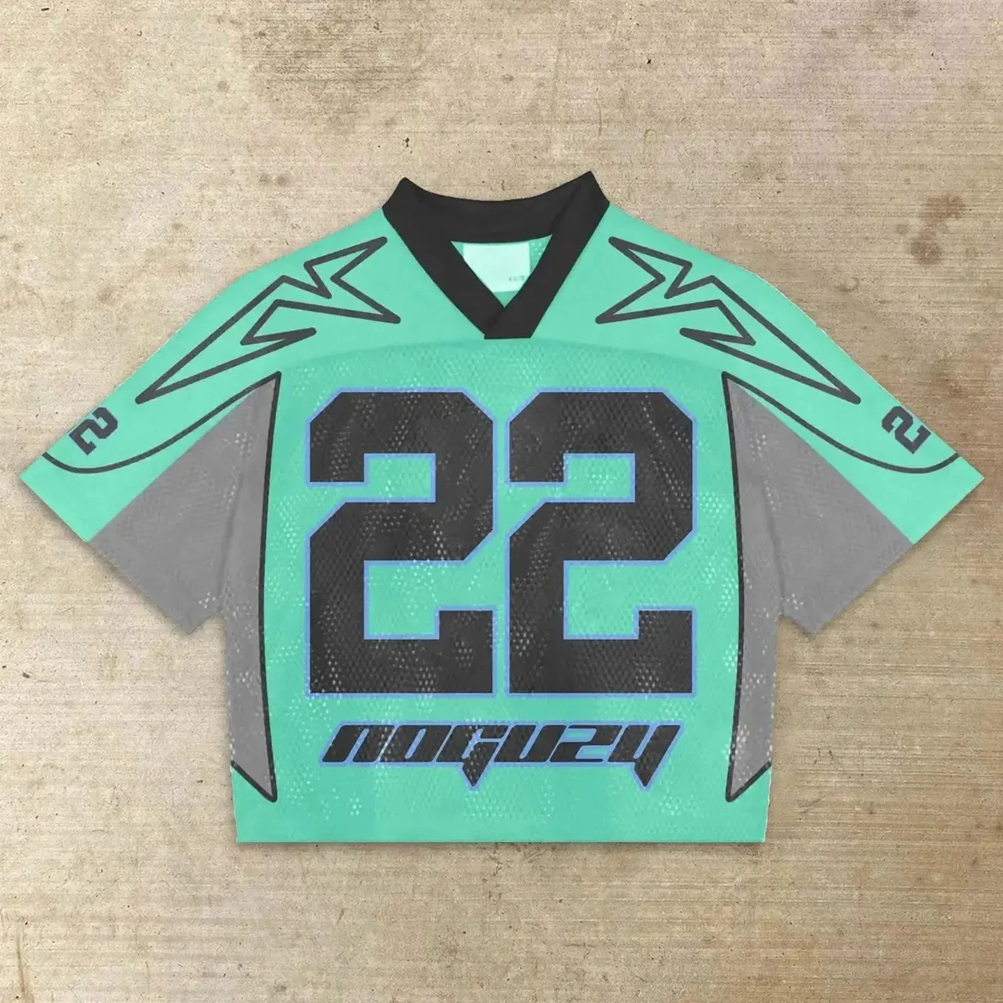Pluto Neon Fever Green Men’s Jersey – High-Performance Streetwear T-Shirt