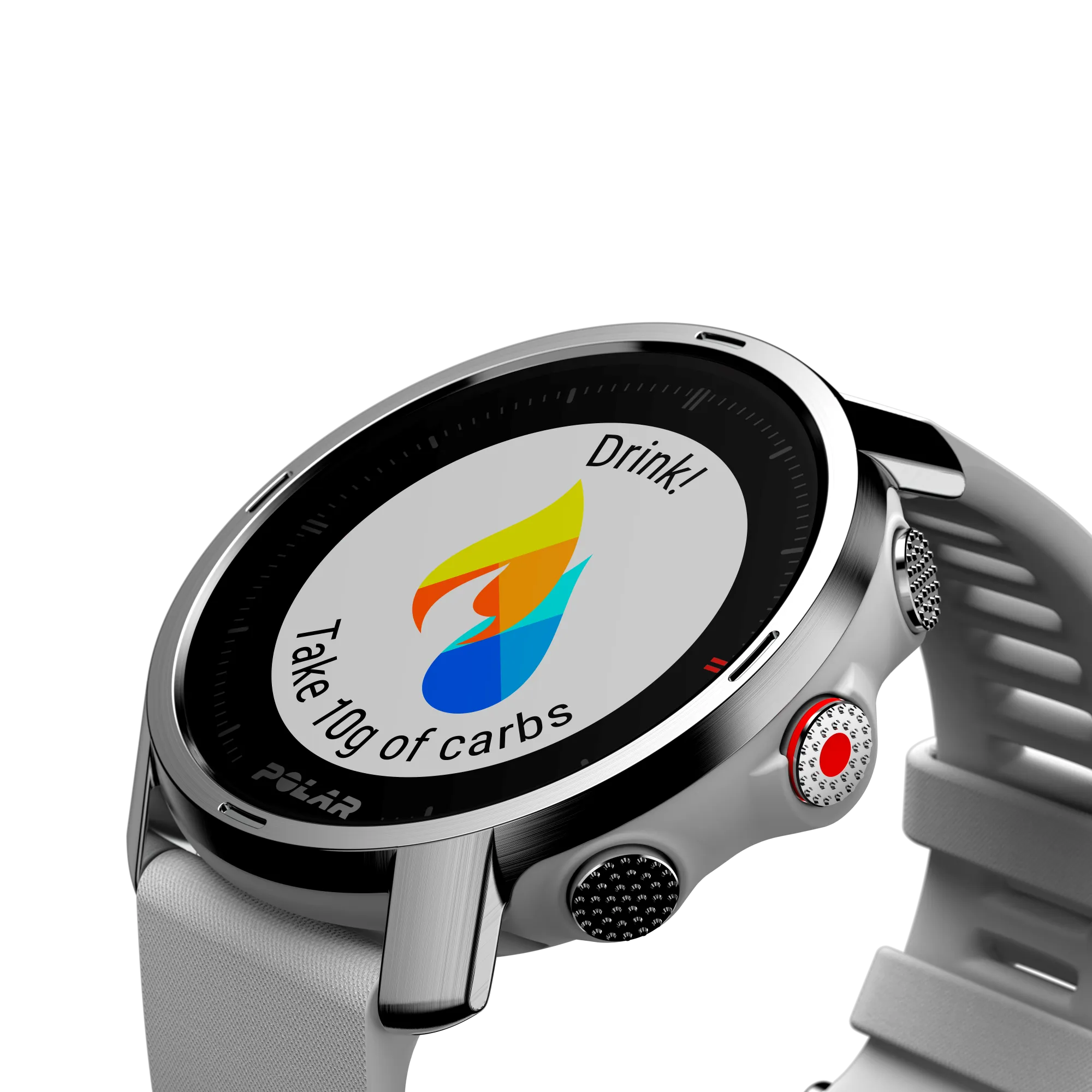 POLAR Grit X (White - Small/Medium) for ChooseHealthy
