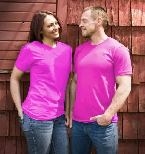 Premium Fine Jersey 100% Cotton T-Shirt - Discontinued Colors