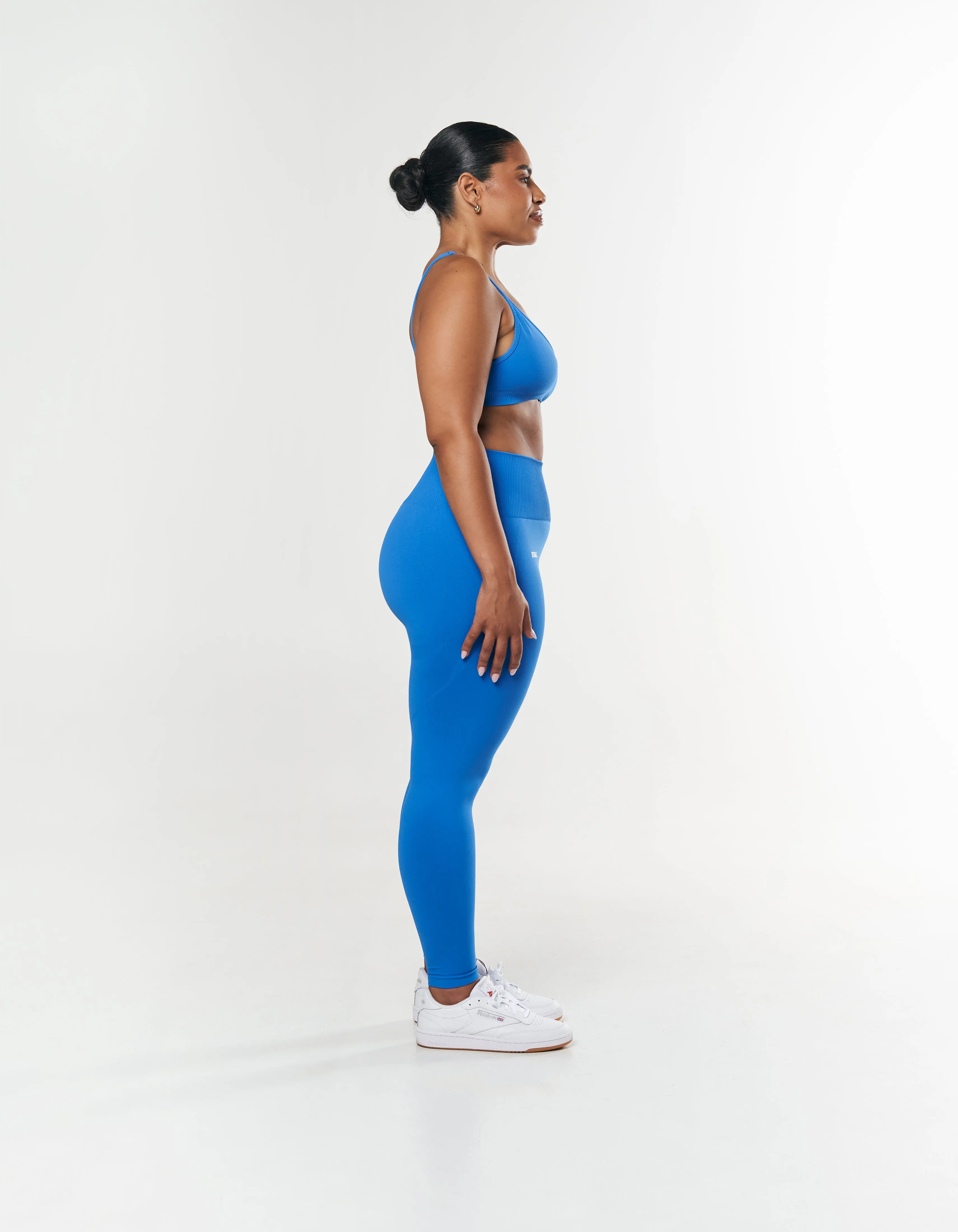 Premium Seamless Tights - Blue