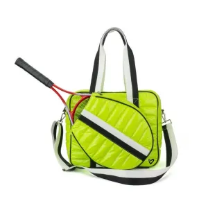 preneLOVE Tennis Puffer Sport Bag | Neon