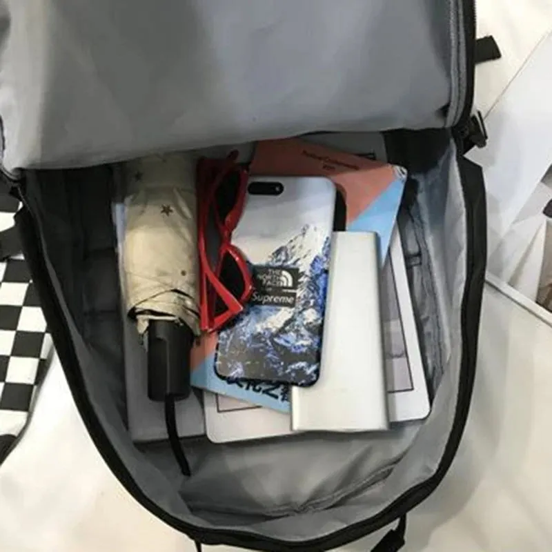 Preppy Style Large Capacity Button Backpack - Chic Retro Travel Bag for Students