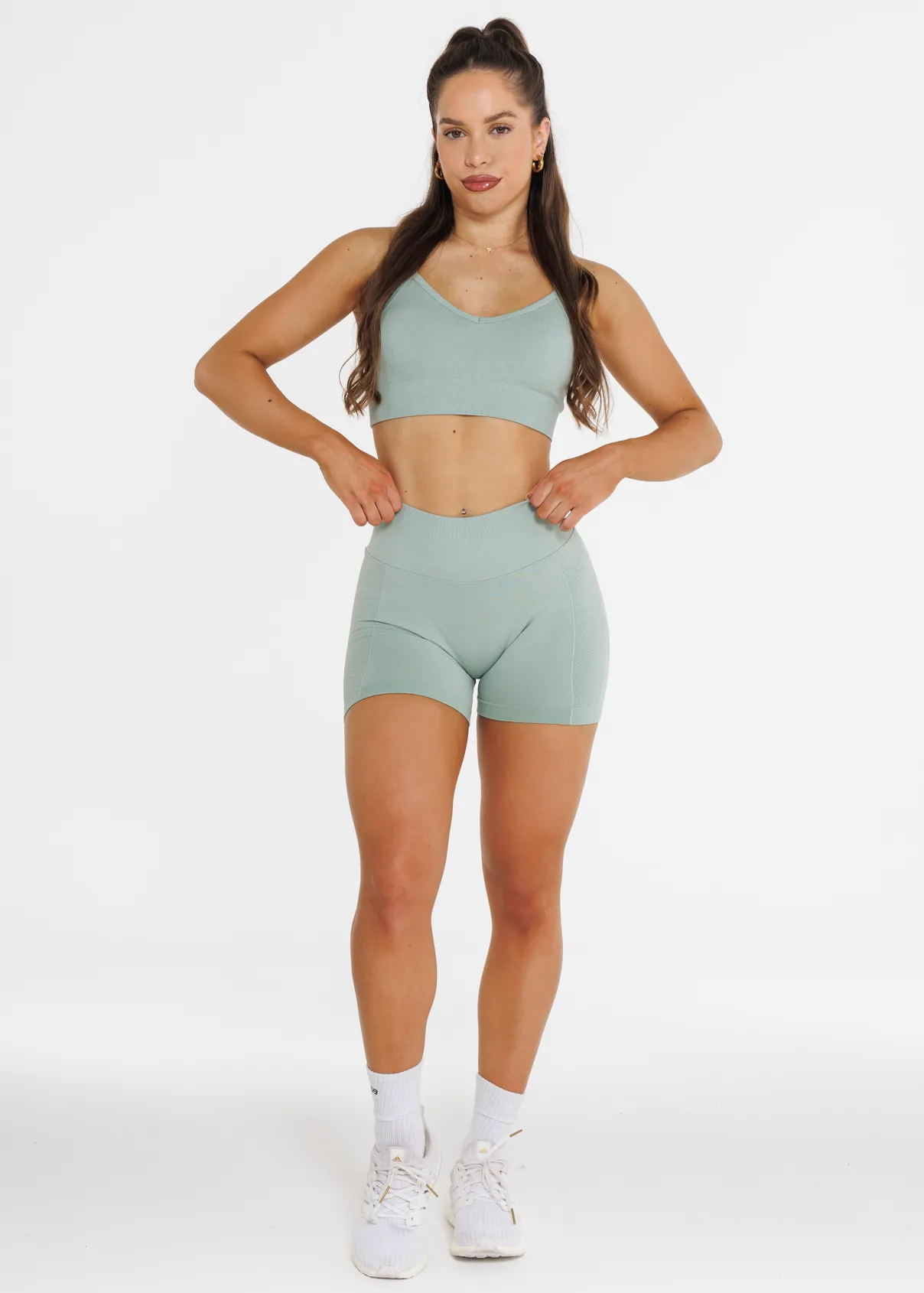 Prime Seamless Bra - Pistachio