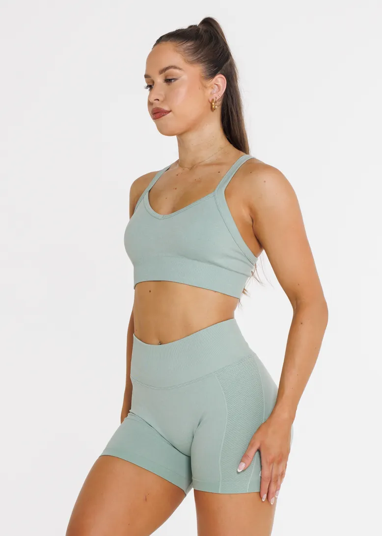 Prime Seamless Bra - Pistachio