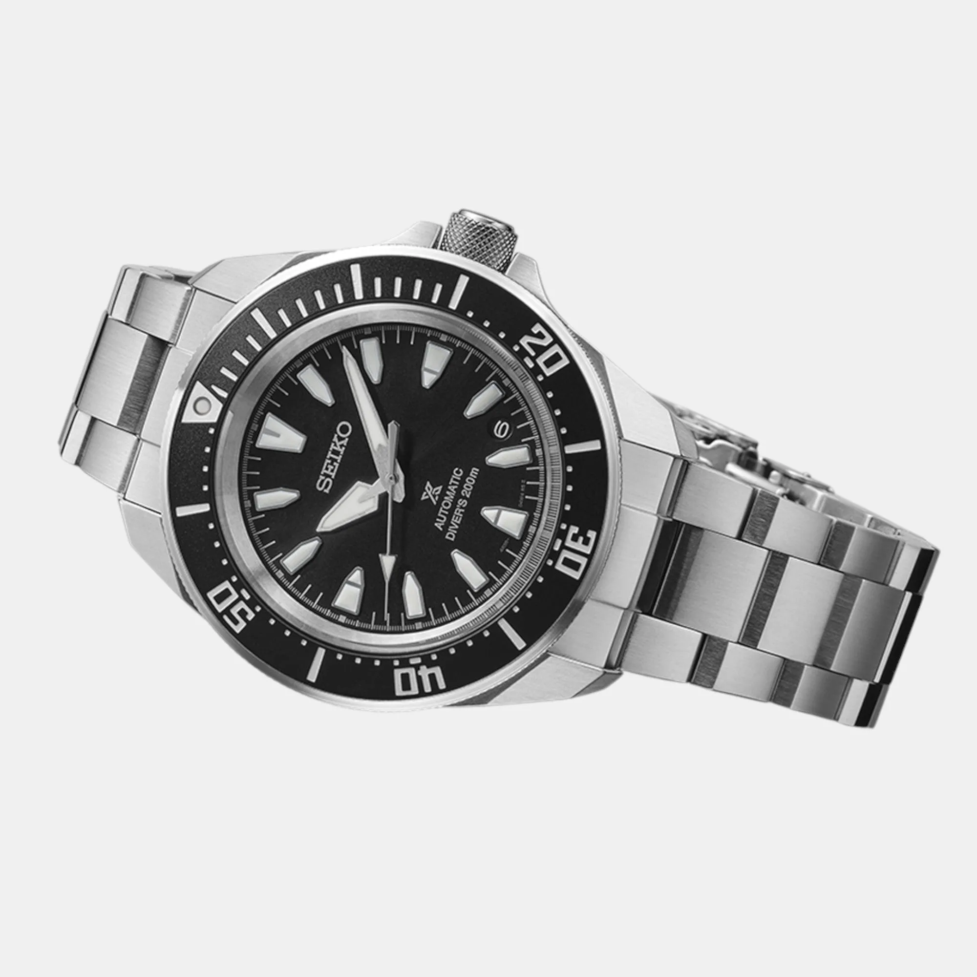 Prospex Men Automatic Black Dial Analog Stainless Steel Watch SRPL13K1