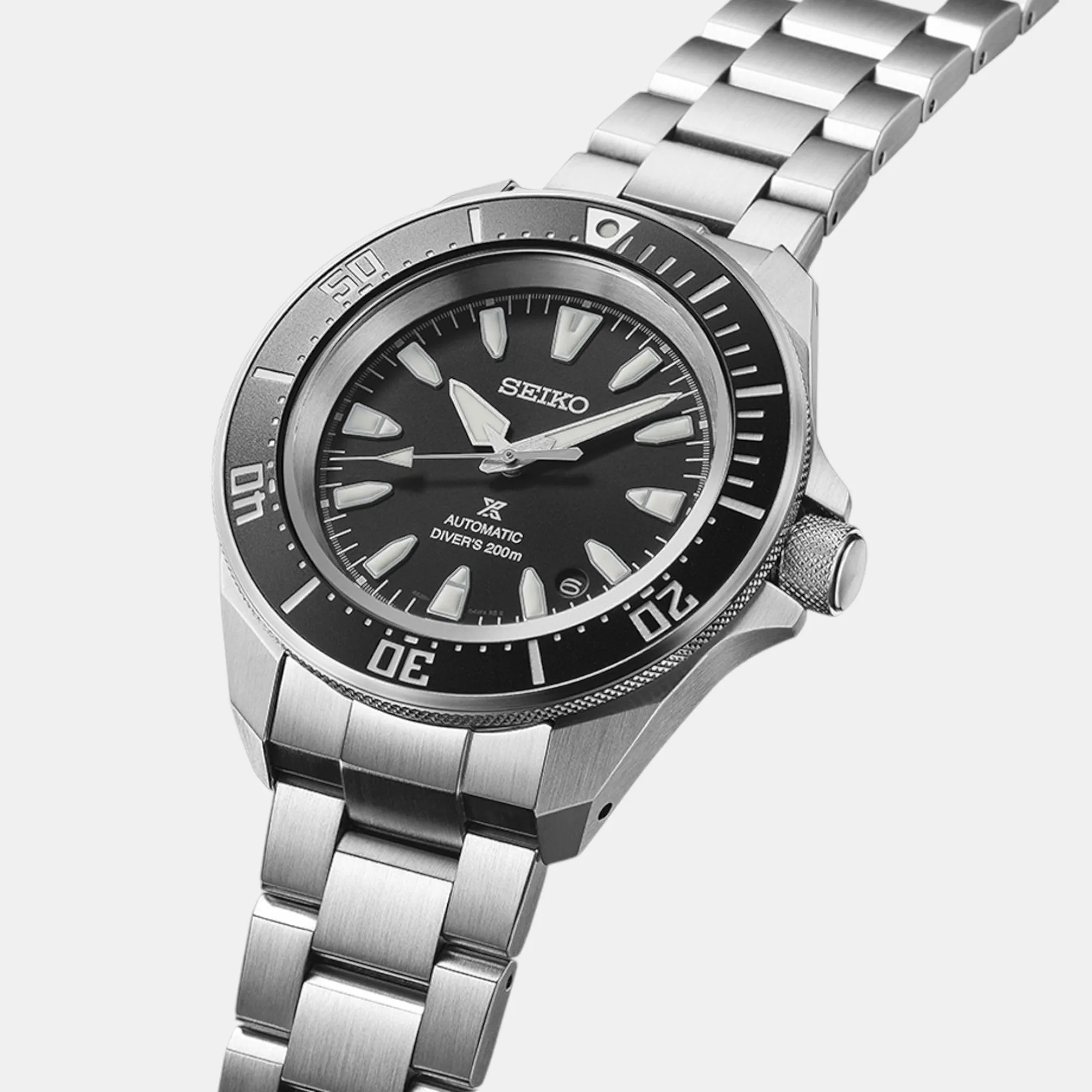 Prospex Men Automatic Black Dial Analog Stainless Steel Watch SRPL13K1