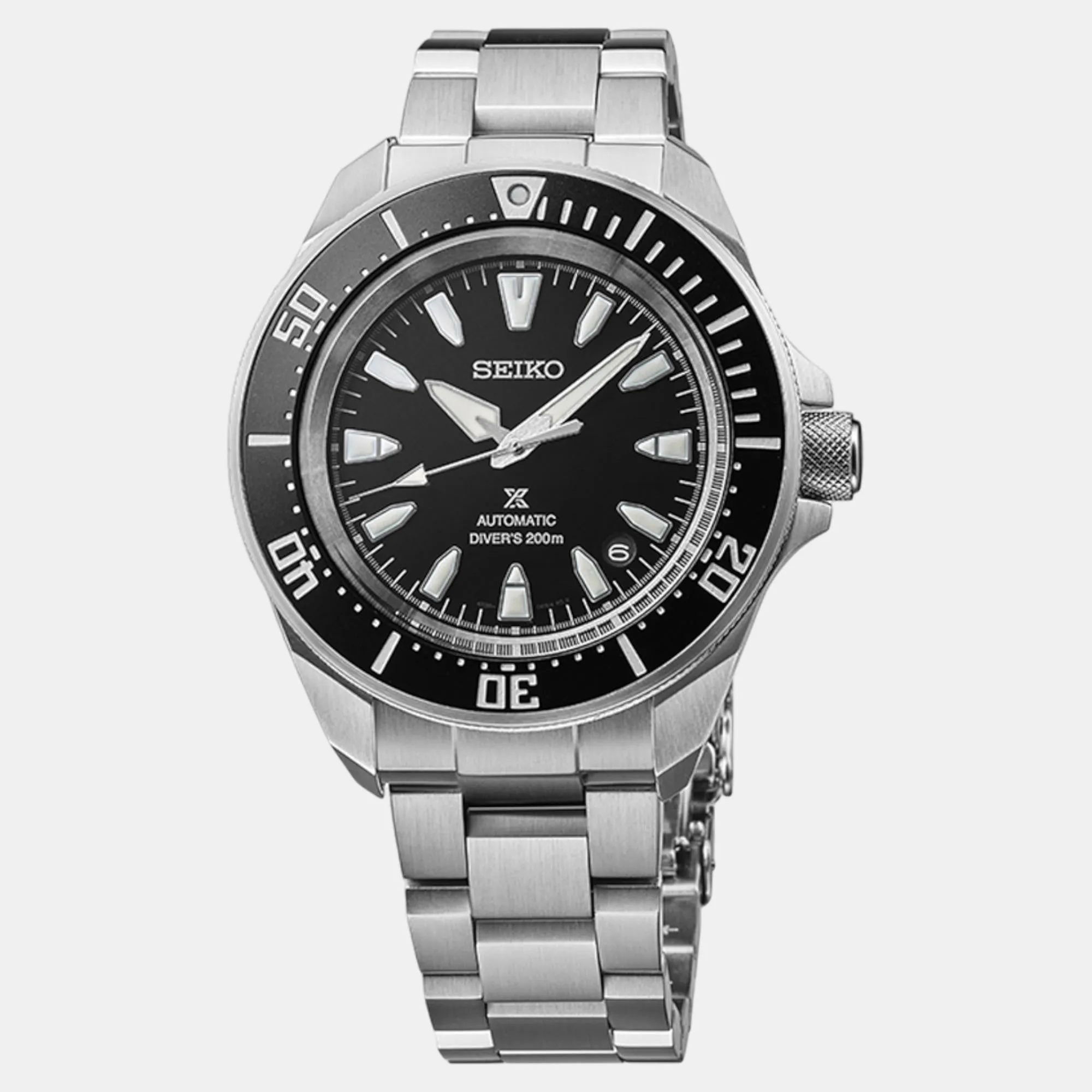 Prospex Men Automatic Black Dial Analog Stainless Steel Watch SRPL13K1