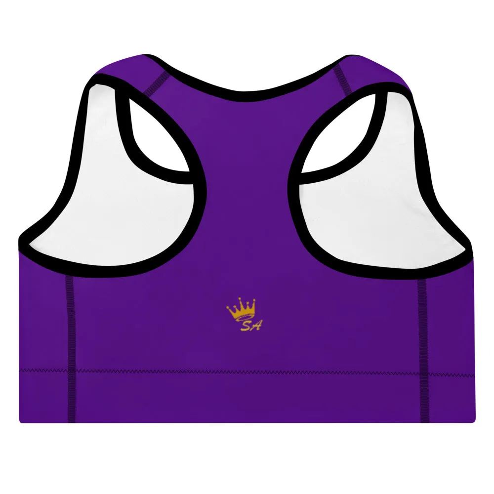 Queen Mother Padded Sports Bra