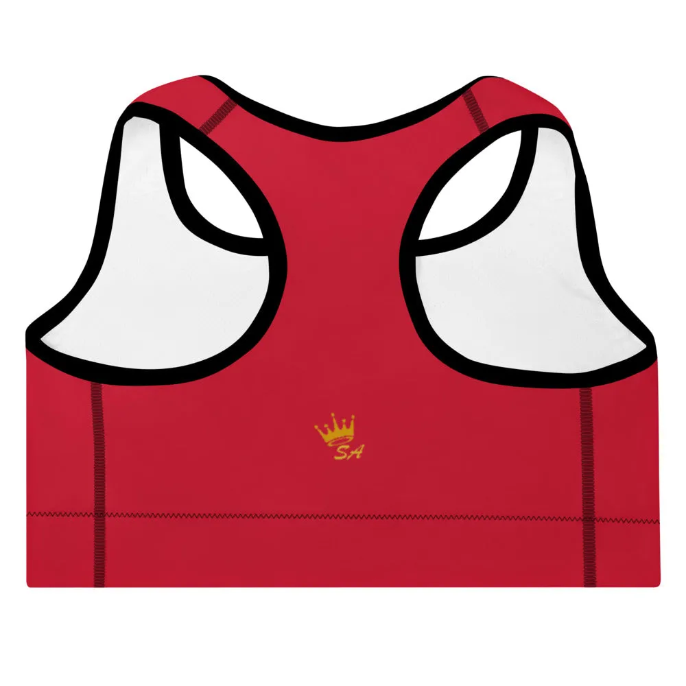 Queen Mother Padded Sports Bra
