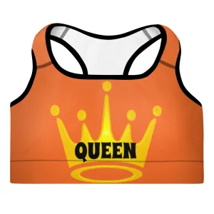 Queen Padded Sports Bra