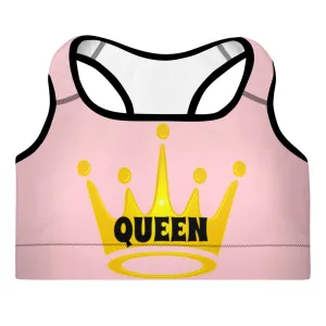 Queen Padded Sports Bra