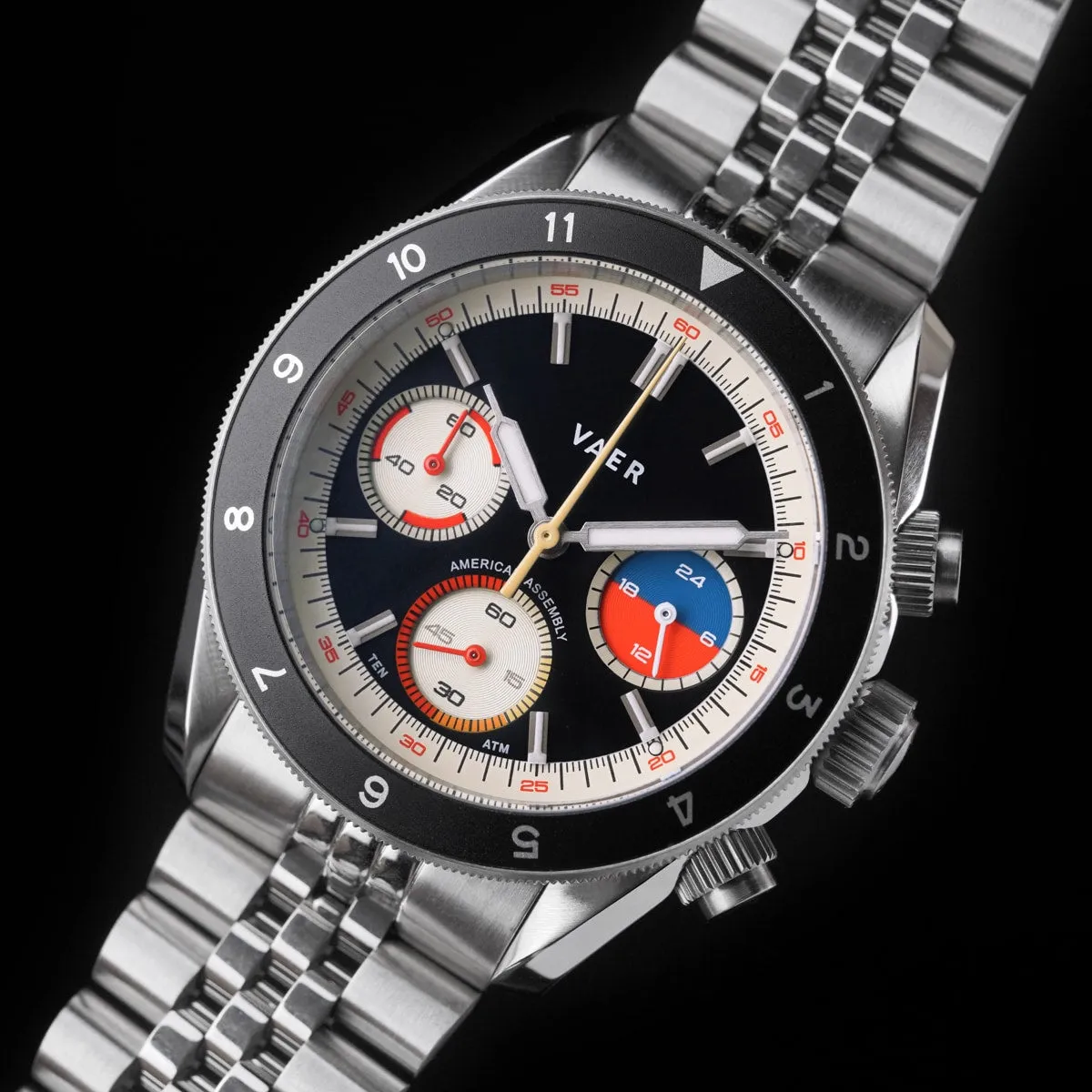 R1 USA Oceanracer Chronograph - Panda 38mm