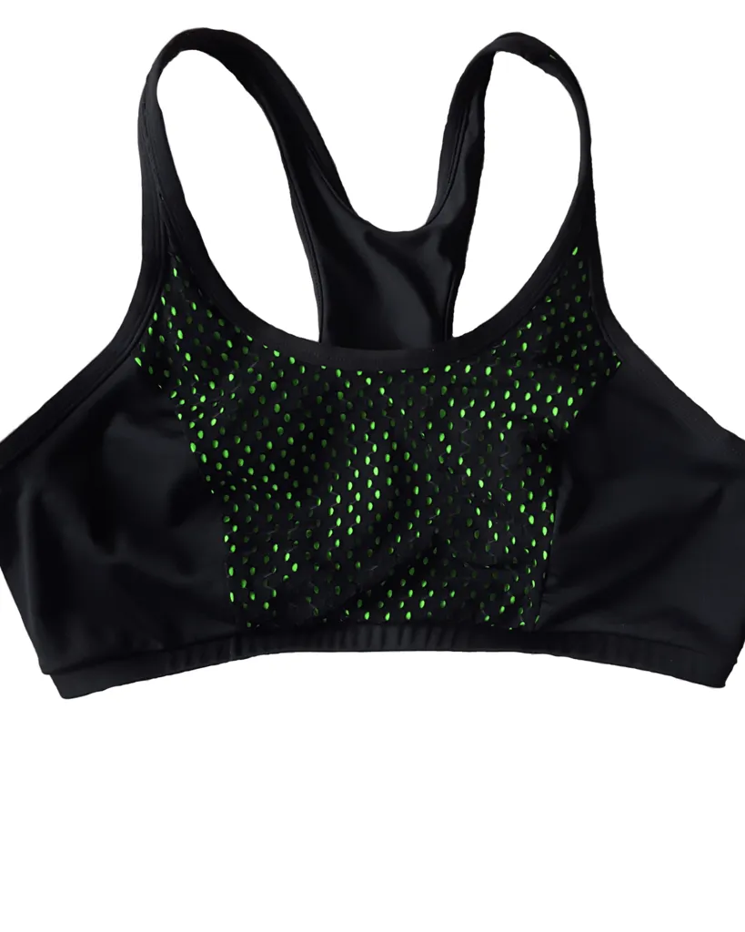 RacerBack Crop Top - Lime