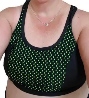 RacerBack Crop Top - Lime